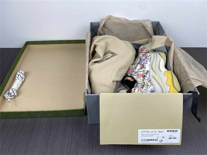 Gocci x BLCG The Hacker Project Triple S Flora Print 677195 UL110 8461