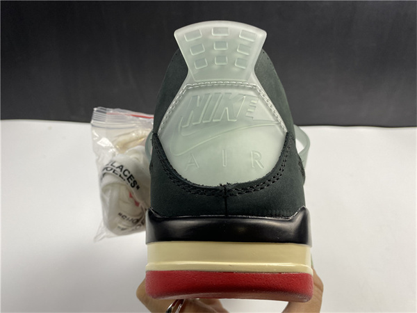 OFF-WHITE x Air Jordan 4 “Bred”
