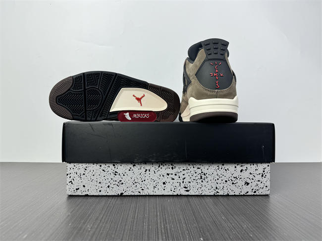 Jordan 4 Retro Travis Scott Olive AJ4-882335